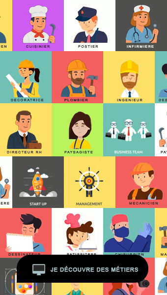 Je parle à des pros et je découvre les métiers.