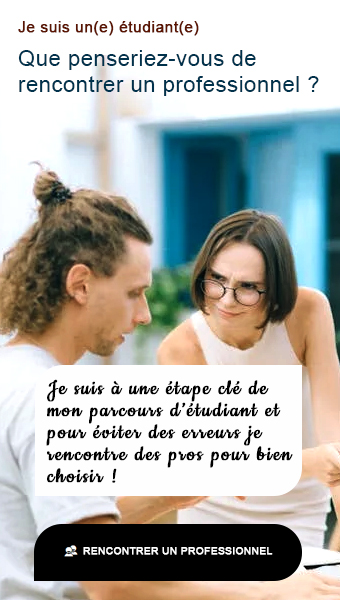 Je choisis de rencontrer des pros pour éviter les erreurs.