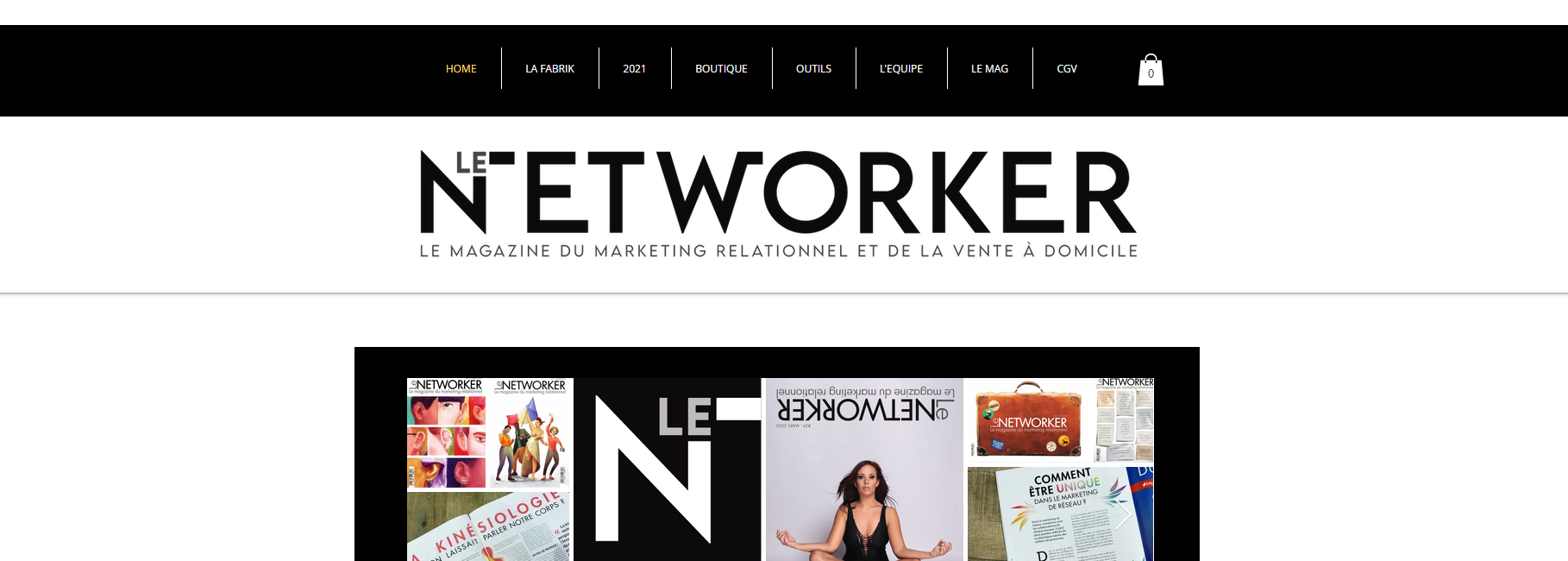 Site web du marketing de réseau, du marketing relationnel